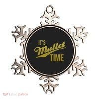 It's Mullet Time, Funny Redneck Mullet Ornament thumb 0