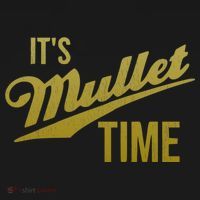 It's Mullet Time, Funny Redneck Mullet Kids Long Sleeve Shirt thumb 2
