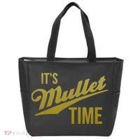 It's Mullet Time, Funny Redneck Mullet Tote Bag thumb 0