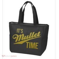It's Mullet Time, Funny Redneck Mullet Tote Bag thumb 3