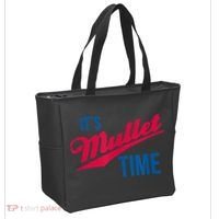 It's Mullet Time, Funny Redneck Mullet Tote Bag thumb 2