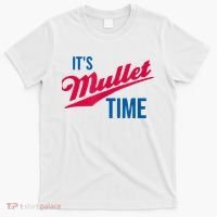 It's Mullet Time, Funny Redneck Mullet T-Shirt thumb 0