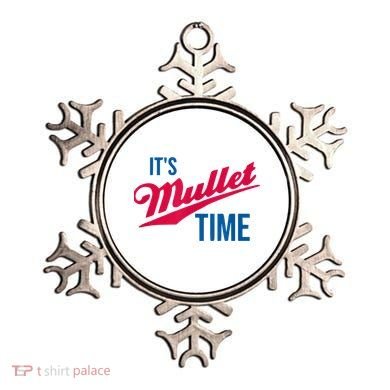 It's Mullet Time, Funny Redneck Mullet Ornament