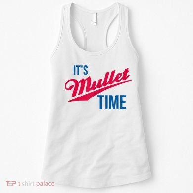It's Mullet Time, Funny Redneck Mullet Women's Tank Top