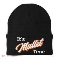 It's Mullet Time, Funny Redneck Mullet Beanie thumb 0