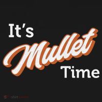 It's Mullet Time, Funny Redneck Mullet Ornament thumb 1