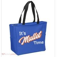 It's Mullet Time, Funny Redneck Mullet Tote Bag thumb 2