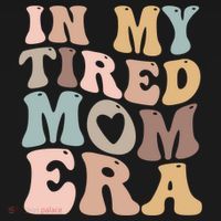 In My Tired Mom Era For Mamas Gift Backpack thumb 2