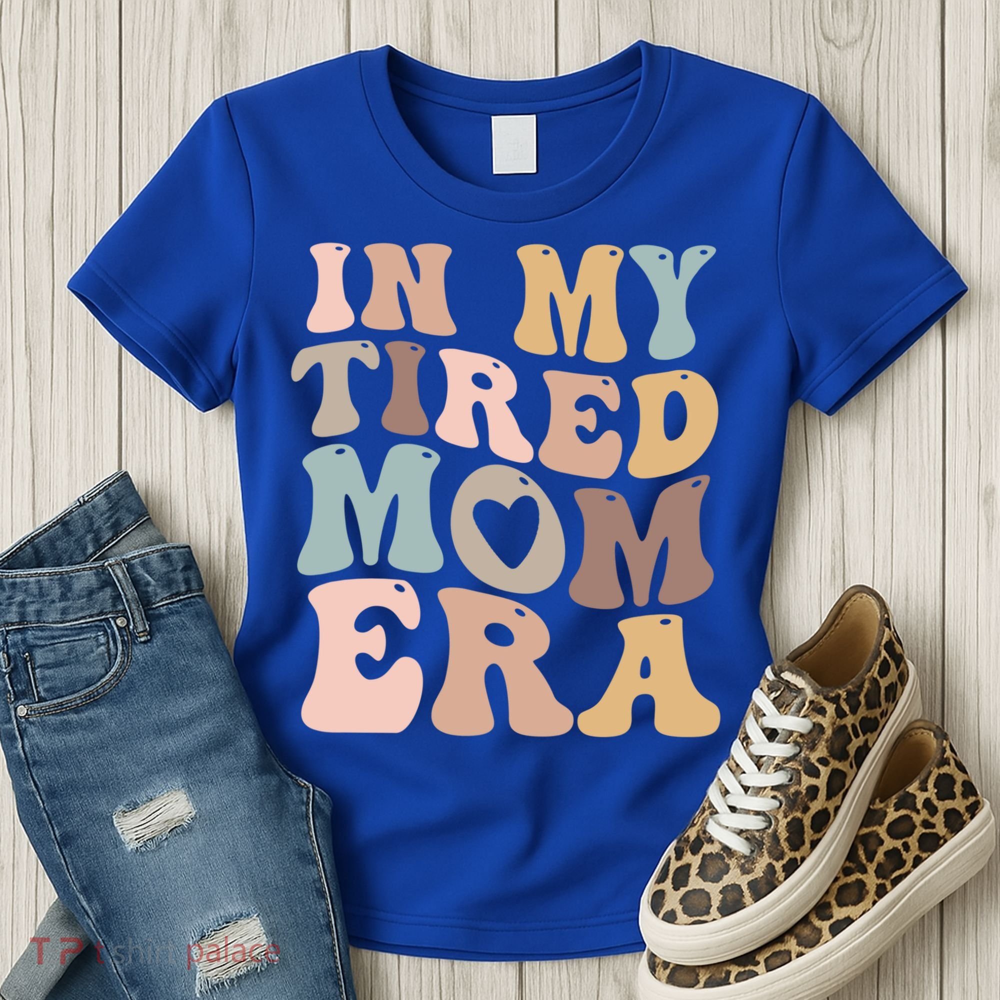 In My Tired Mom Era For Mamas Gift Women's T-Shirt