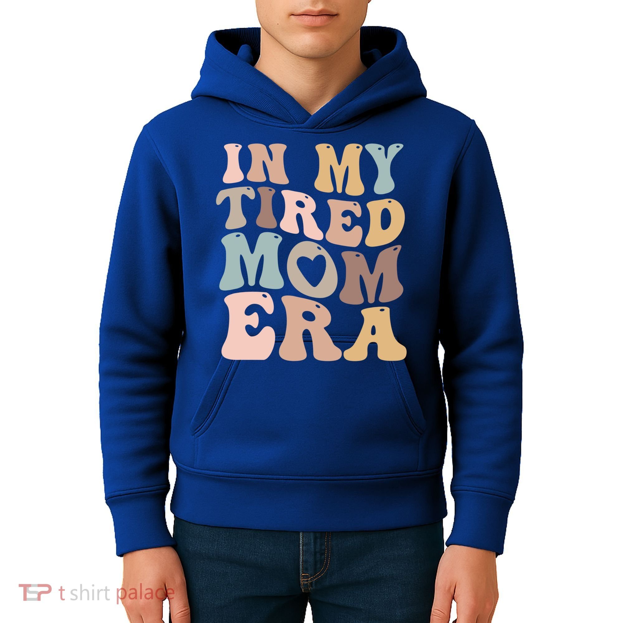 In My Tired Mom Era For Mamas Gift Kids Hoodie