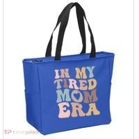 In My Tired Mom Era For Mamas Gift Tote Bag thumb 2