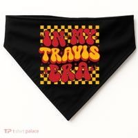 In My Travis Era Retro Groovy USA-Made Doggie Bandana thumb 0