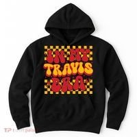 In My Travis Era Retro Groovy Hoodie thumb 0
