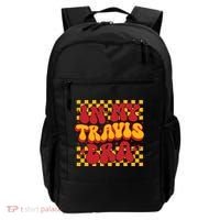 In My Travis Era Retro Groovy Backpack thumb 0