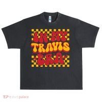 In My Travis Era Retro Groovy Urban Oversized Heavyweight T-Shirt thumb 0