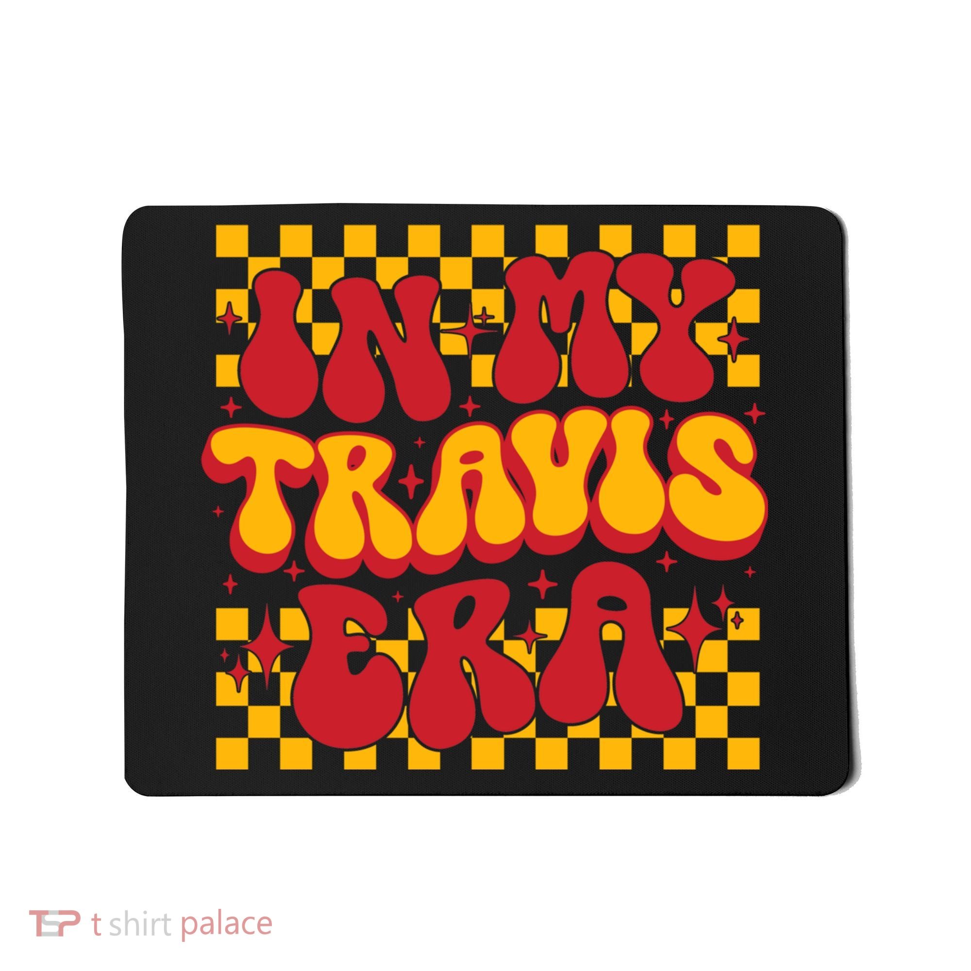 In My Travis Era Retro Groovy Mousepad