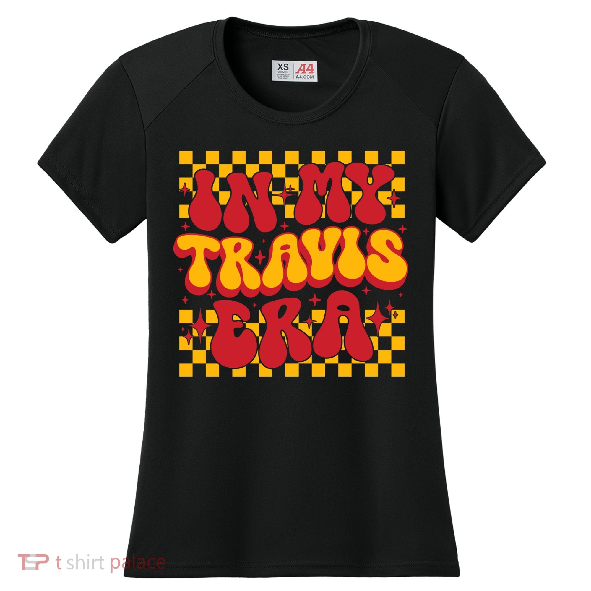 In My Travis Era Retro Groovy Women's Cooling Performance Crew T-Shirt