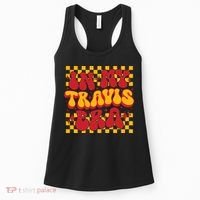 In My Travis Era Retro Groovy Women's Tank Top thumb 0