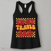 In My Travis Era Retro Groovy Women's Tank Top thumb 3