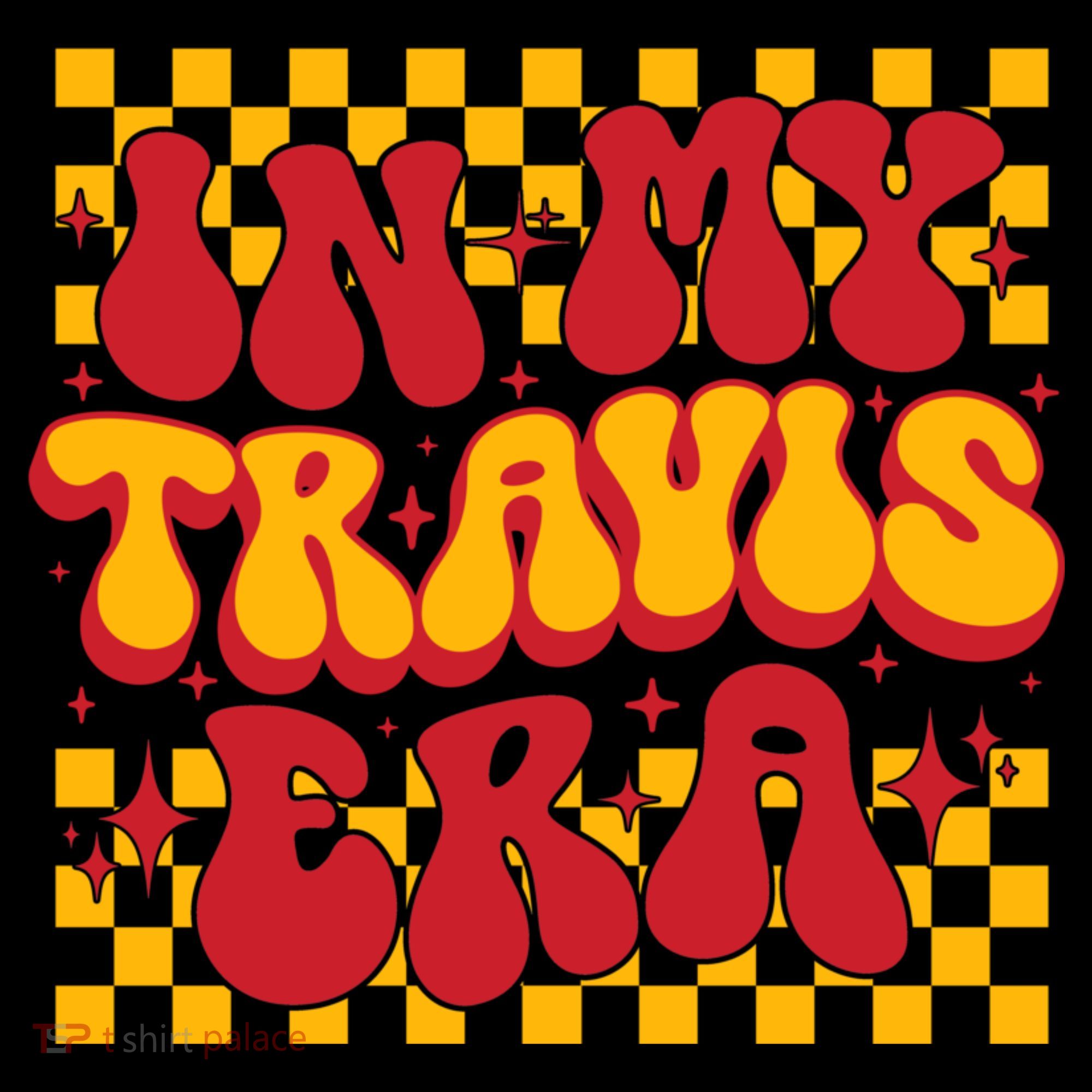 In My Travis Era Retro Groovy Women's Tank Top