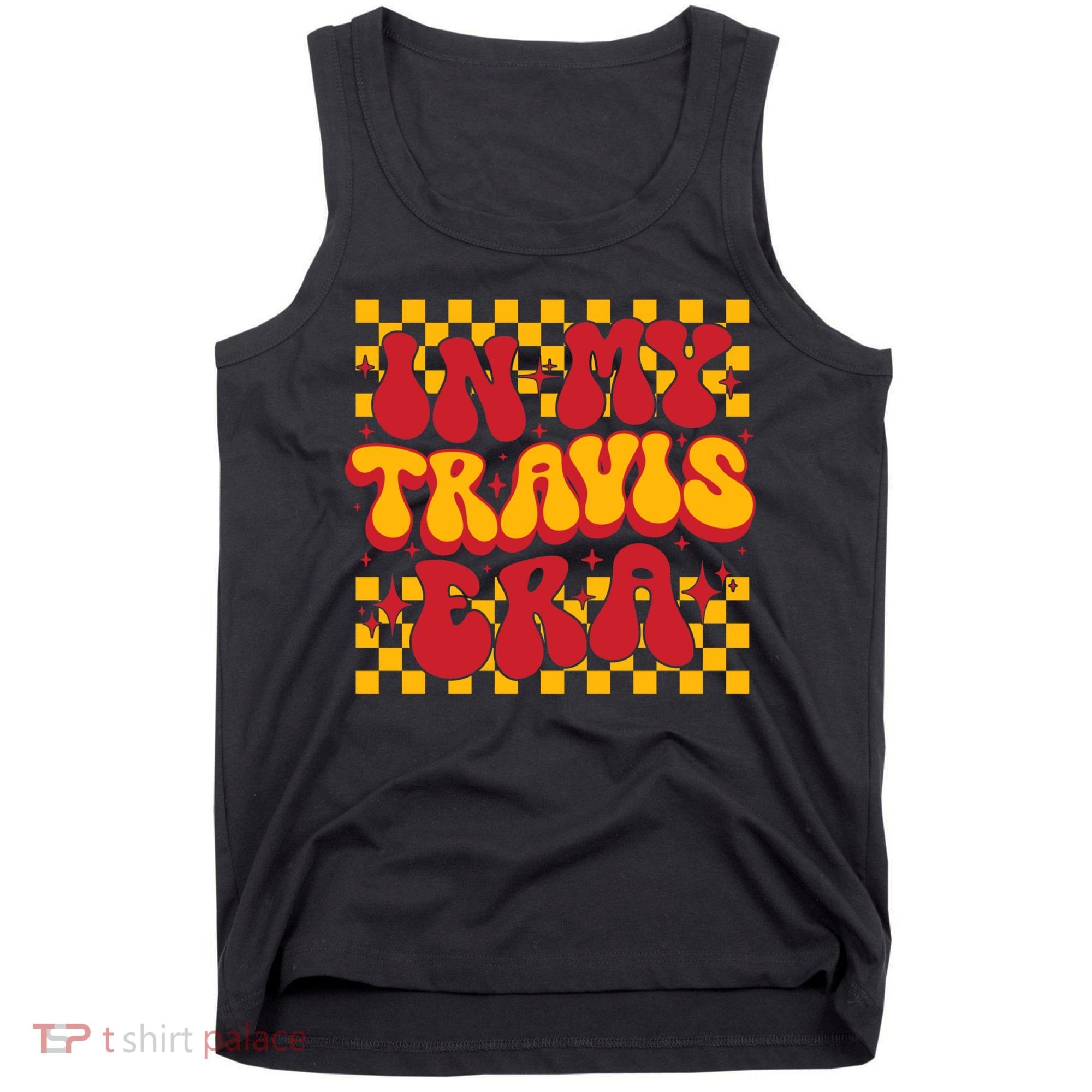 In My Travis Era Retro Groovy Tank Top