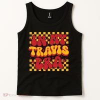 In My Travis Era Retro Groovy Tank Top thumb 2