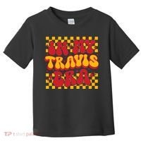 In My Travis Era Retro Groovy Toddler T-Shirt thumb 0
