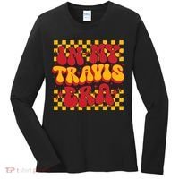 In My Travis Era Retro Groovy Women's Long Sleeve Shirt thumb 0