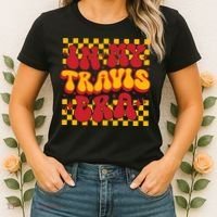 In My Travis Era Retro Groovy Women's T-Shirt thumb 2