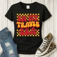 In My Travis Era Retro Groovy Women's T-Shirt thumb 3