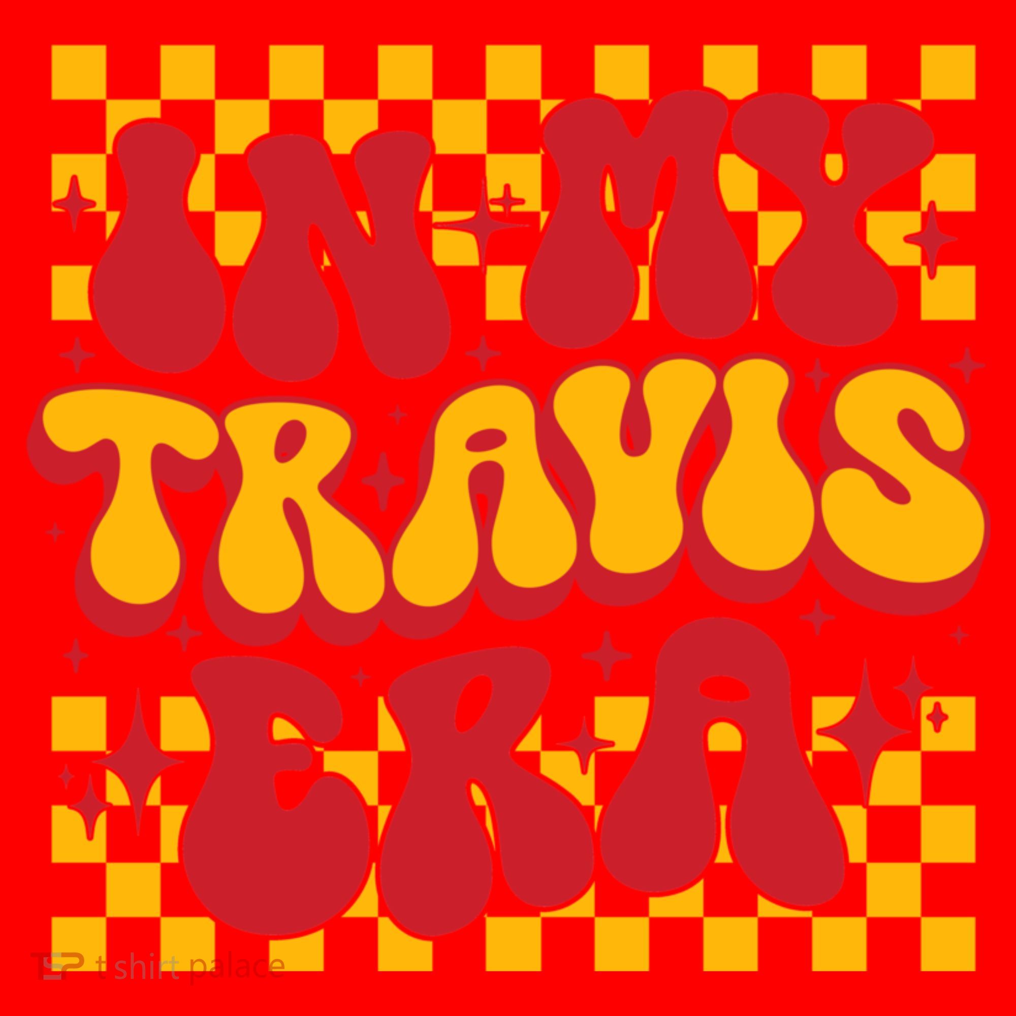In My Travis Era Retro Groovy Santa Hat