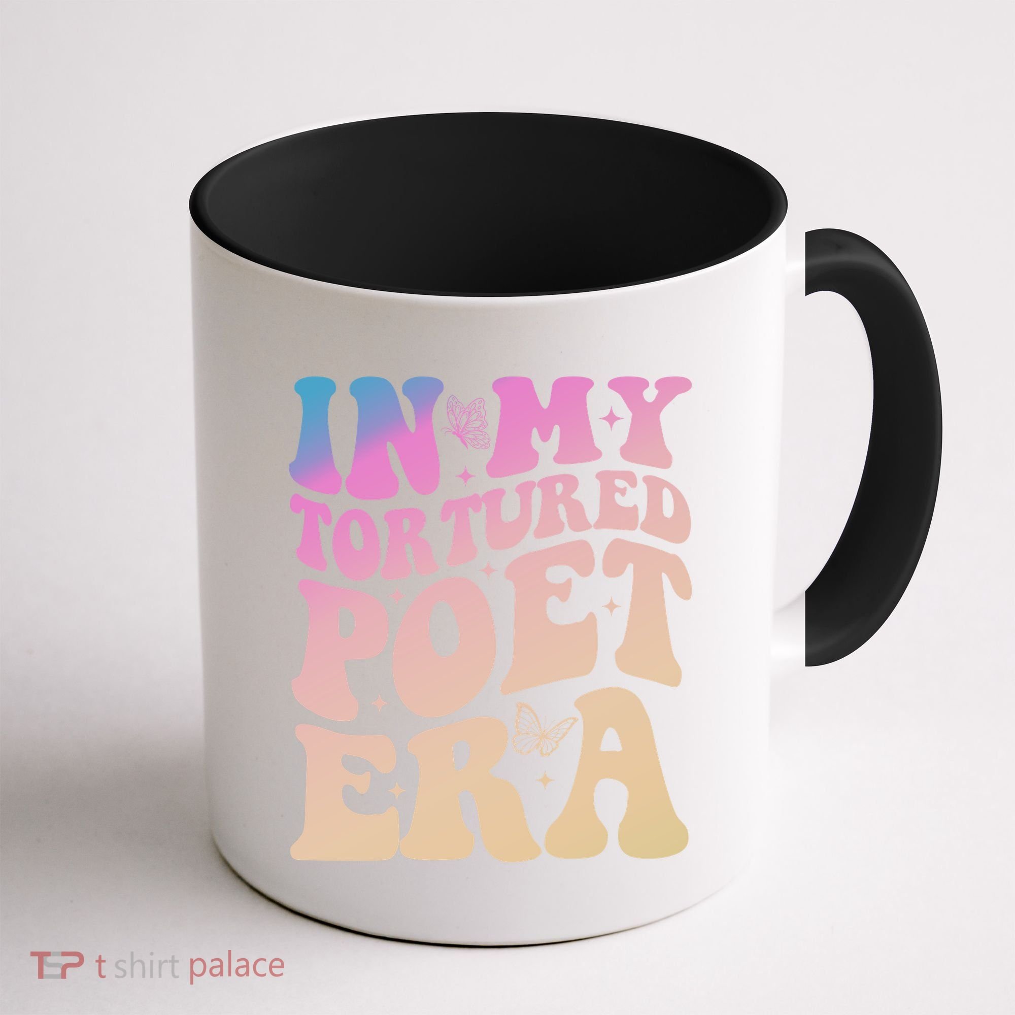 In My Tortured Poet Era Groovy Coffee Mug
