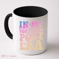 In My Tortured Poet Era Groovy Coffee Mug thumb 0