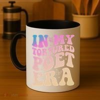 In My Tortured Poet Era Groovy Coffee Mug thumb 4