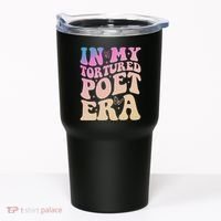 In My Tortured Poet Era Groovy Tumbler thumb 0
