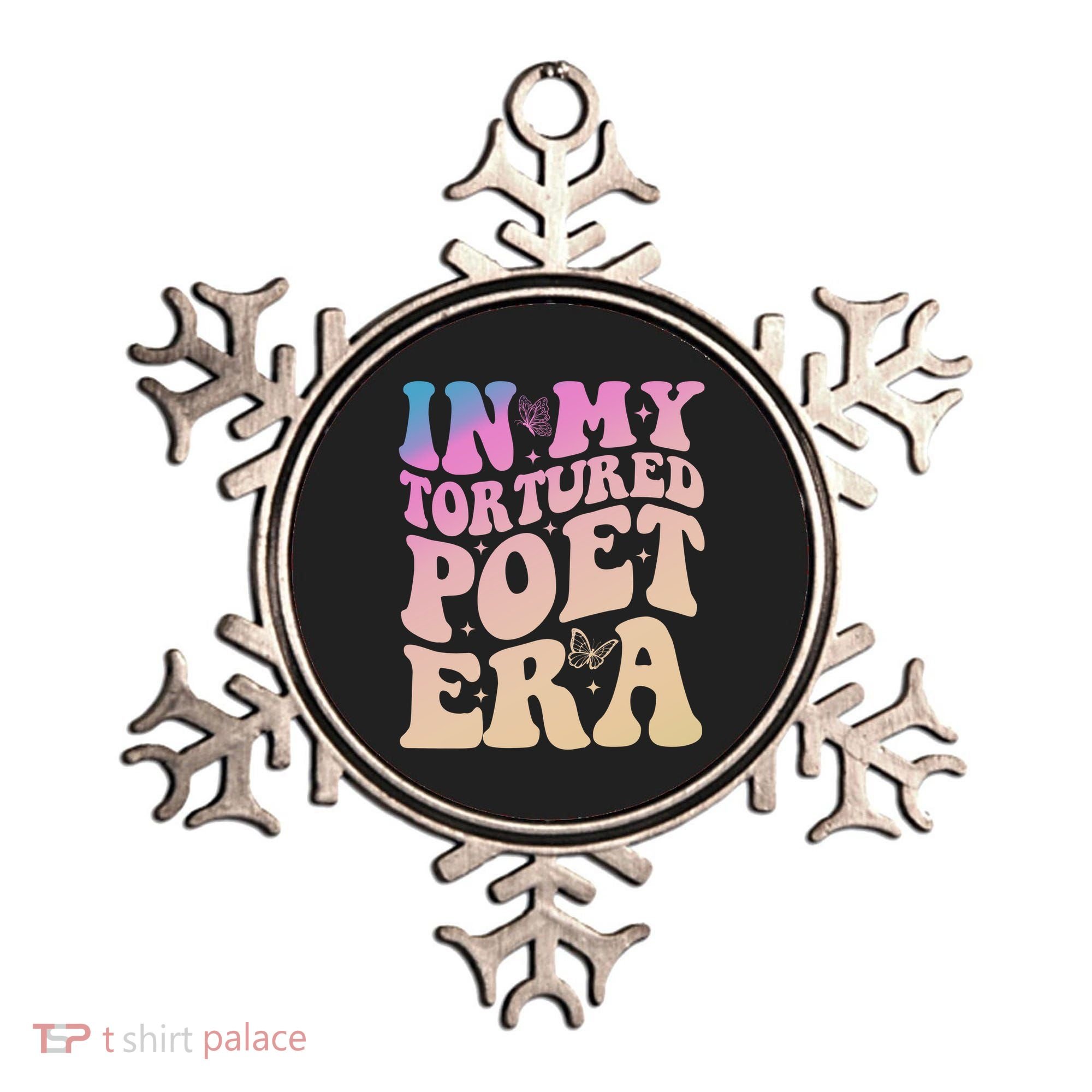 In My Tortured Poet Era Groovy Ornament