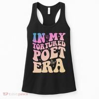 In My Tortured Poet Era Groovy Women's Tank Top thumb 0