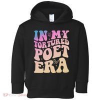 In My Tortured Poet Era Groovy Toddler Hoodie thumb 0