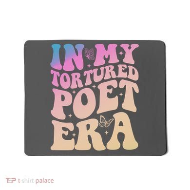 In My Tortured Poet Era Groovy Mousepad