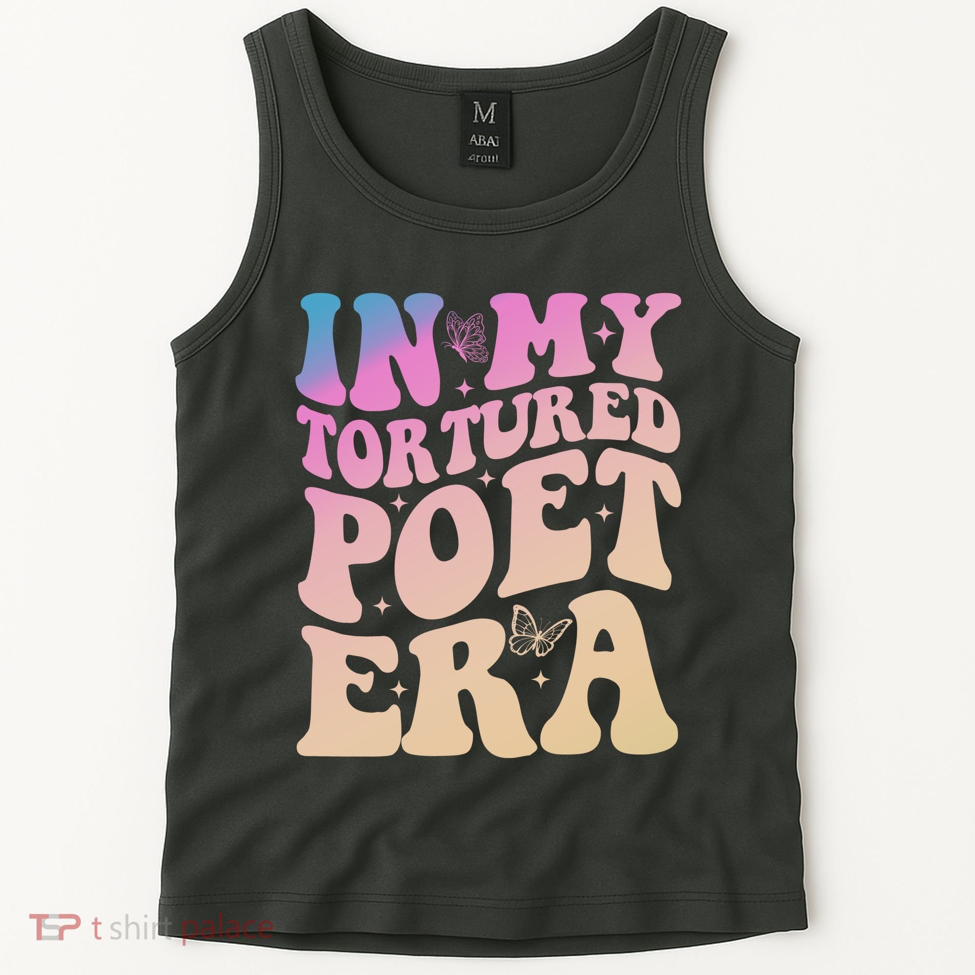 In My Tortured Poet Era Groovy Tank Top