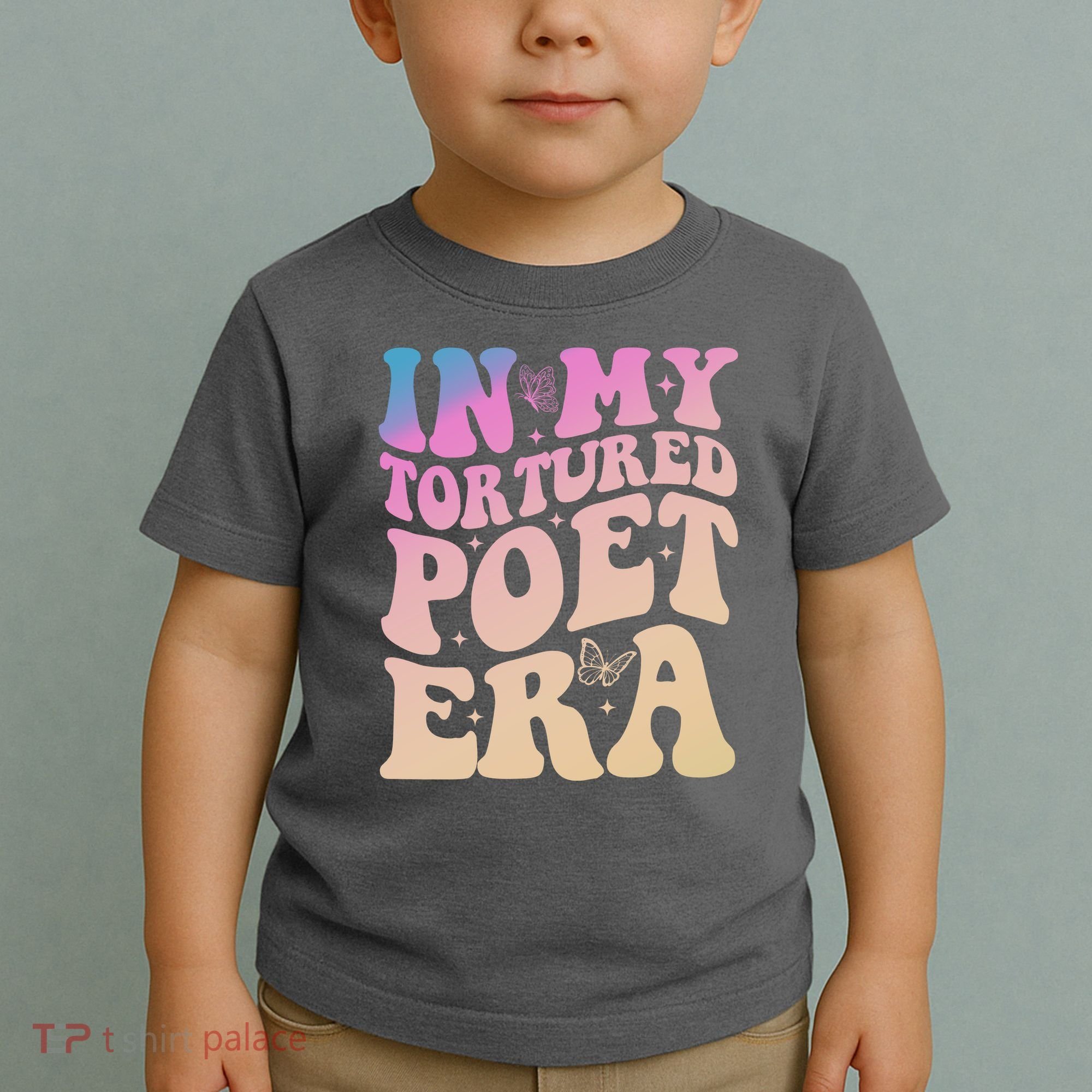 In My Tortured Poet Era Groovy Toddler T-Shirt