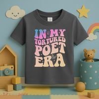 In My Tortured Poet Era Groovy Toddler T-Shirt thumb 3