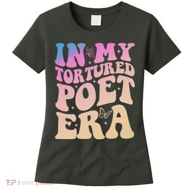 In My Tortured Poet Era Groovy Women's T-Shirt