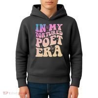 In My Tortured Poet Era Groovy Kids Hoodie thumb 4