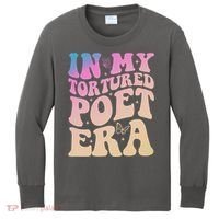 In My Tortured Poet Era Groovy Kids Long Sleeve Shirt thumb 0