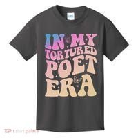 In My Tortured Poet Era Groovy Kids T-Shirt thumb 0