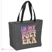 In My Tortured Poet Era Groovy Tote Bag thumb 2