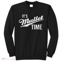 It's Mullet Time, Funny Redneck Mullet Sweatshirt thumb 0