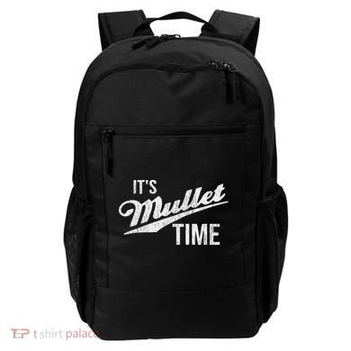 It's Mullet Time, Funny Redneck Mullet Backpack