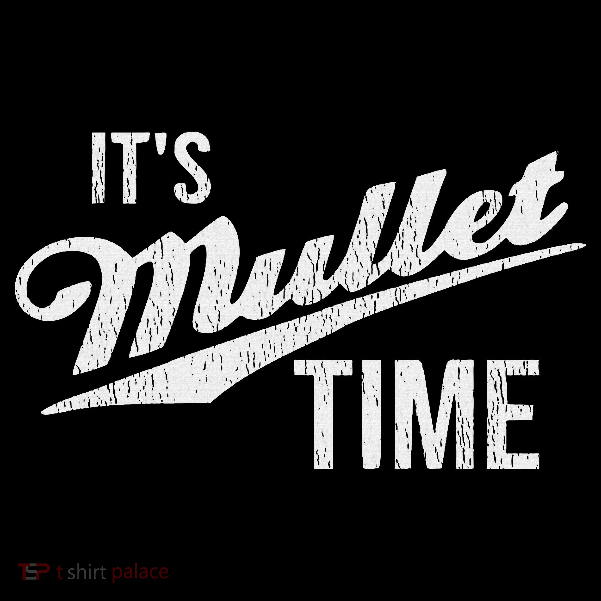 It's Mullet Time, Funny Redneck Mullet Women's Hoodie